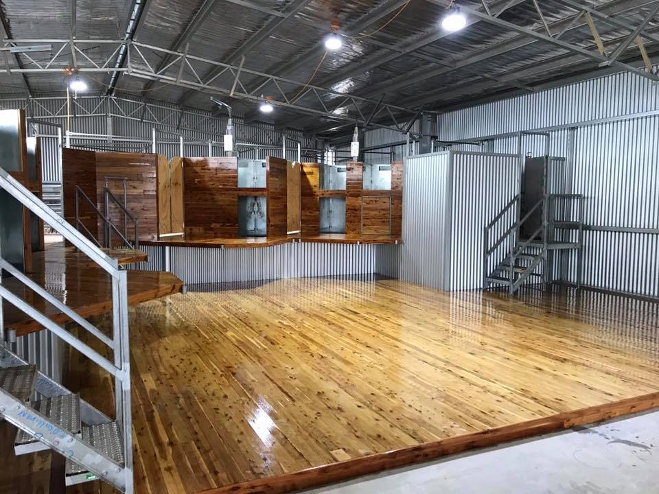 Shearing shed fit out