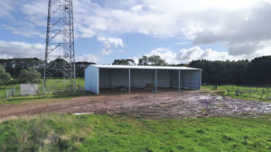 Build A Shed Near A Powerline