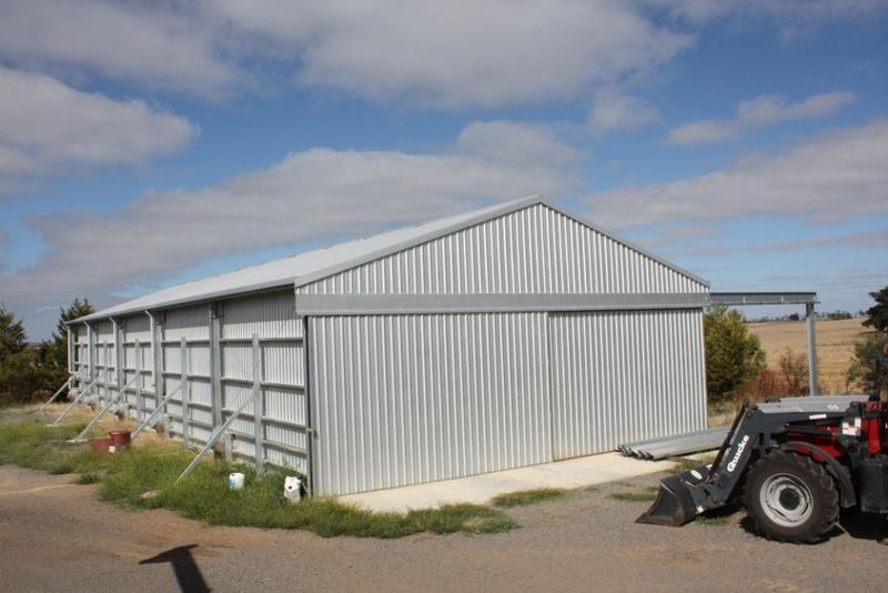 You are currently viewing 1100 tonne grain storage shed