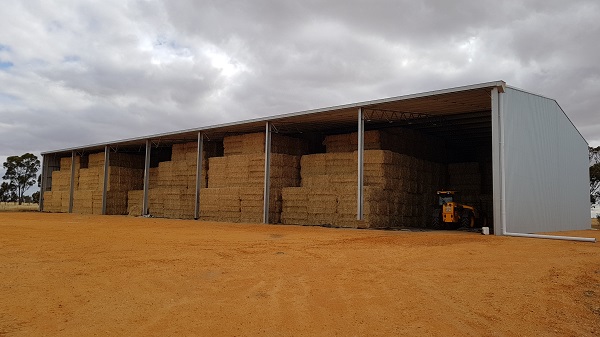 You are currently viewing A 56m x 24m hay storage shed
