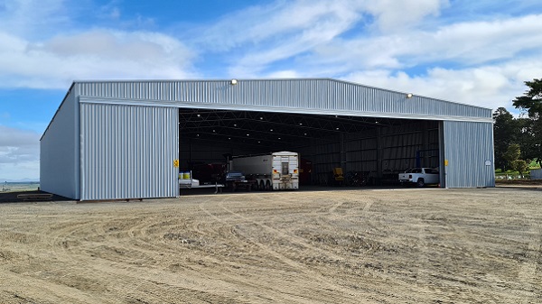 You are currently viewing A 48m x 36m machinery shed