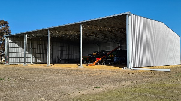 You are currently viewing A 36m x 30m machinery shed