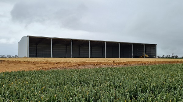 You are currently viewing A 68m x 30m hay shed