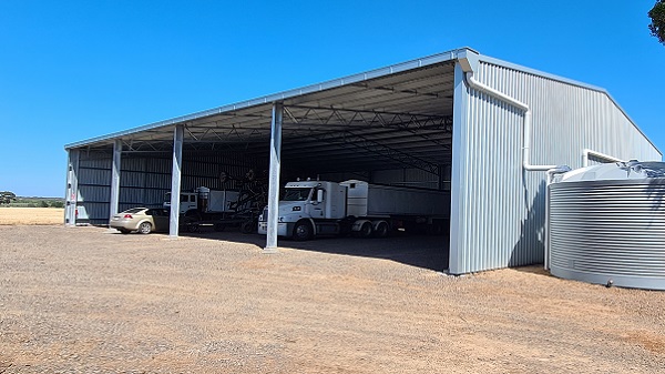You are currently viewing A 32m x 21m machinery storage shed