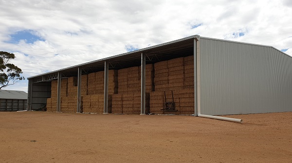 You are currently viewing A 48m x 30m hay shed