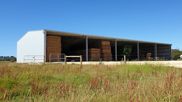 You are currently viewing A 40m x 18m hay storage shed