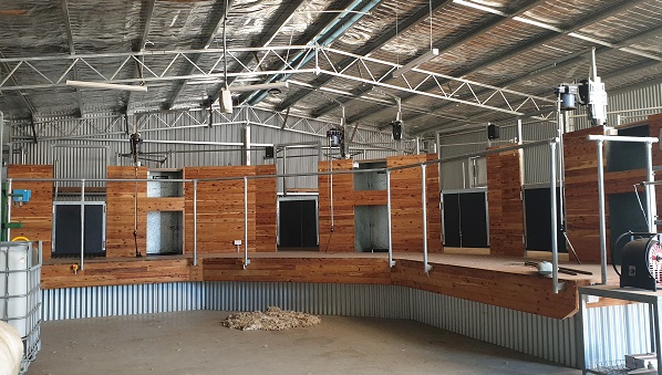 You are currently viewing An 18m x 12m shearing shed