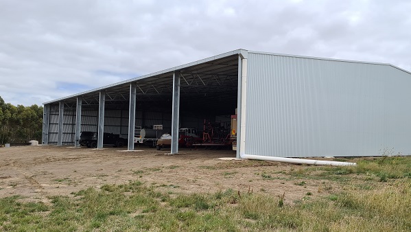 You are currently viewing A 48m x 30m machinery shed