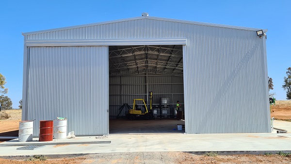 You are currently viewing An 18m x 12m chemical storage shed