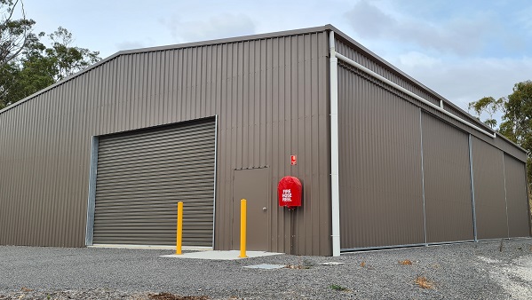 You are currently viewing A 24m x 15m recycling shed