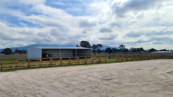 You are currently viewing A 24m x 12m hay shed