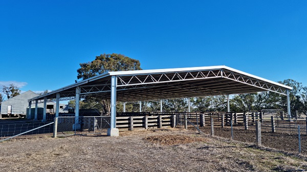 You are currently viewing A 40m x 21m sheep yard cover