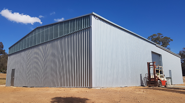 You are currently viewing A 24m x 15m fully enclosed storage shed