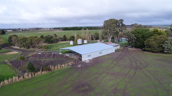 You are currently viewing A 25.5m x 21m sheep yard cover