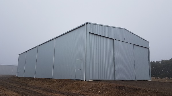 You are currently viewing A 30m x 12m fully enclosed machinery shed
