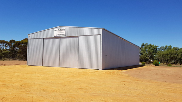 You are currently viewing A 32m x 15m fully-enclosed machinery shed