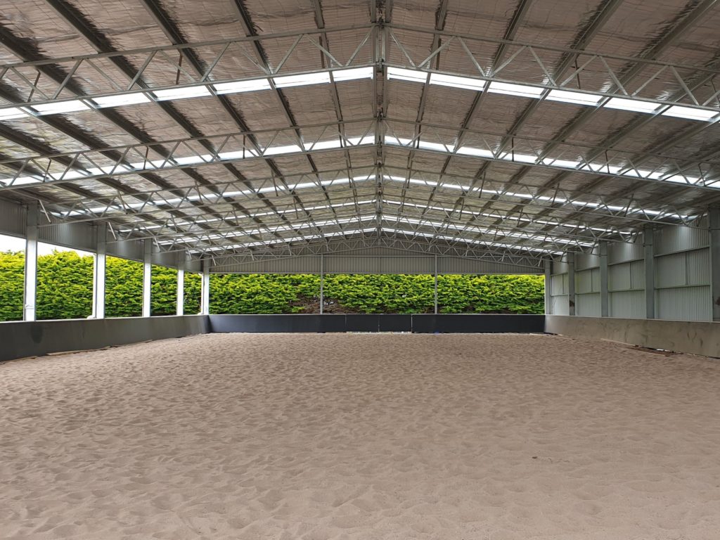 Equine Sheds Covered Horse Arenas & Stables Action Steel