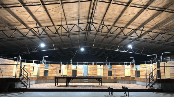 You are currently viewing A 45m x 26m shearing shed with 6 stand curved board by ProWay