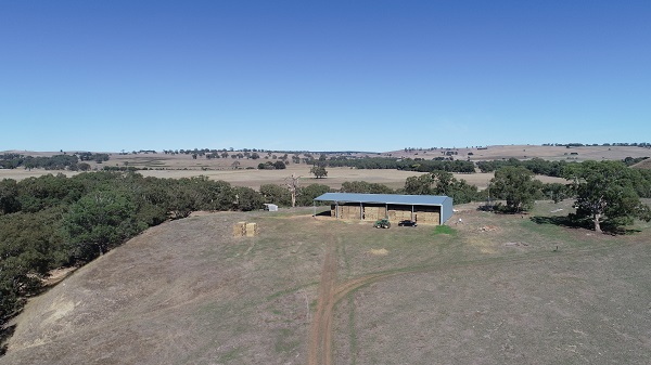 You are currently viewing A 42.5m x 21m hay shed