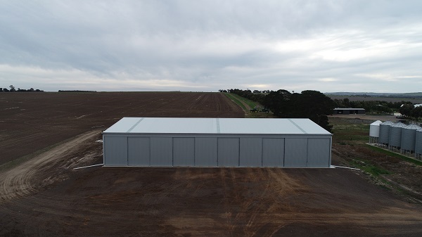 You are currently viewing A 45m x 27m machinery shed
