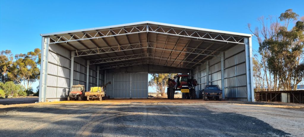 machinery shed