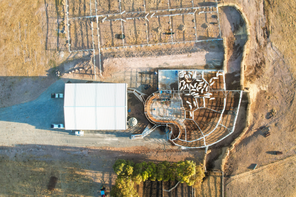 Mount William Shed Project drone photo - Tax write-offs for farm sheds