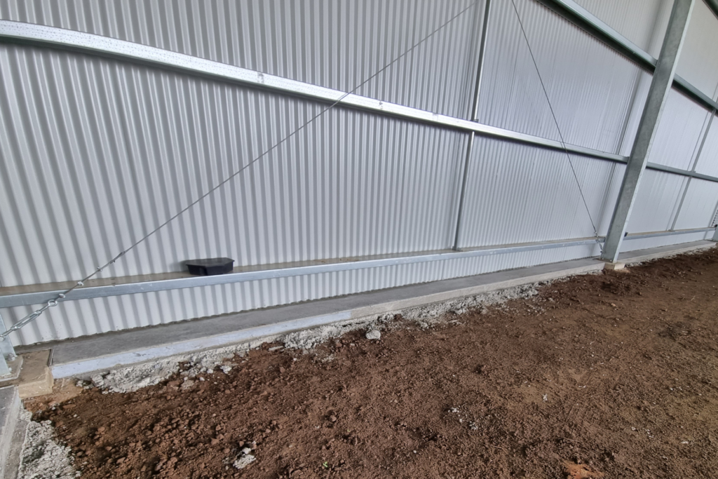 Concrete plinth to stop moisture in your shed