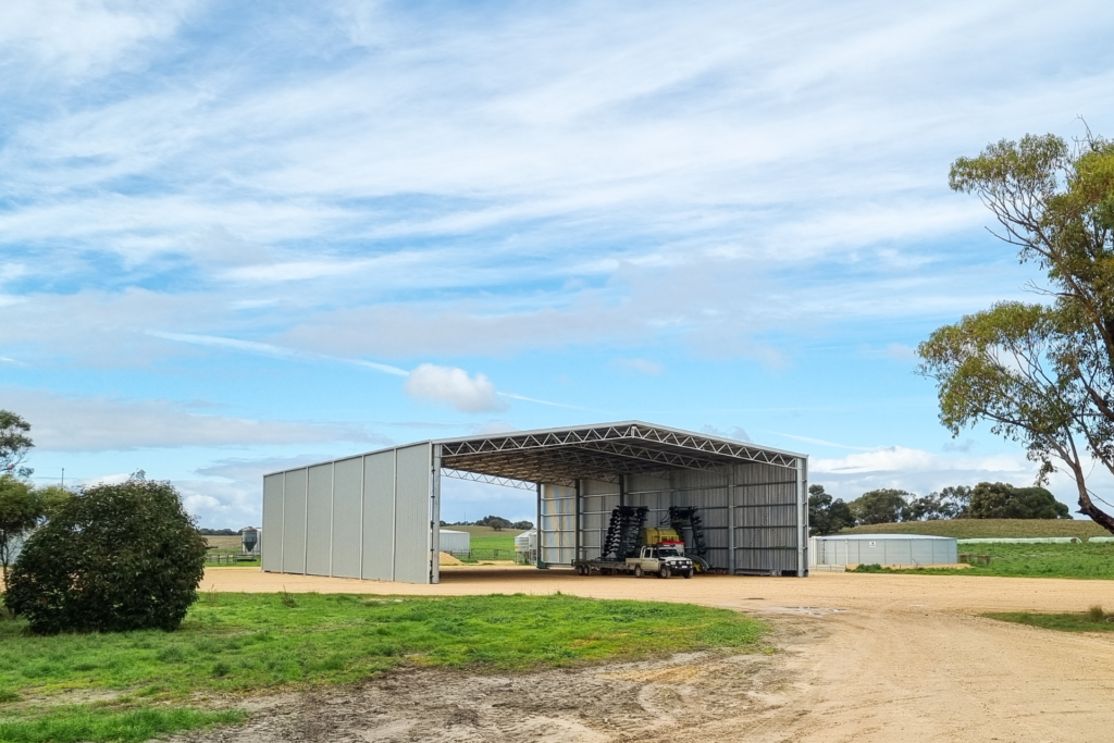 Drive-Through Machinery Sheds