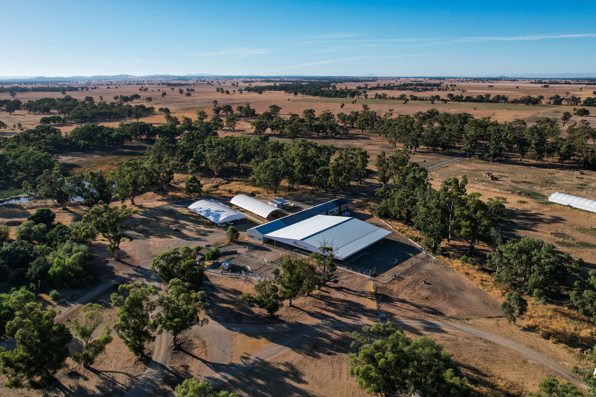 27 Metre Span Sheep Yard Cover For Wallaloo Park