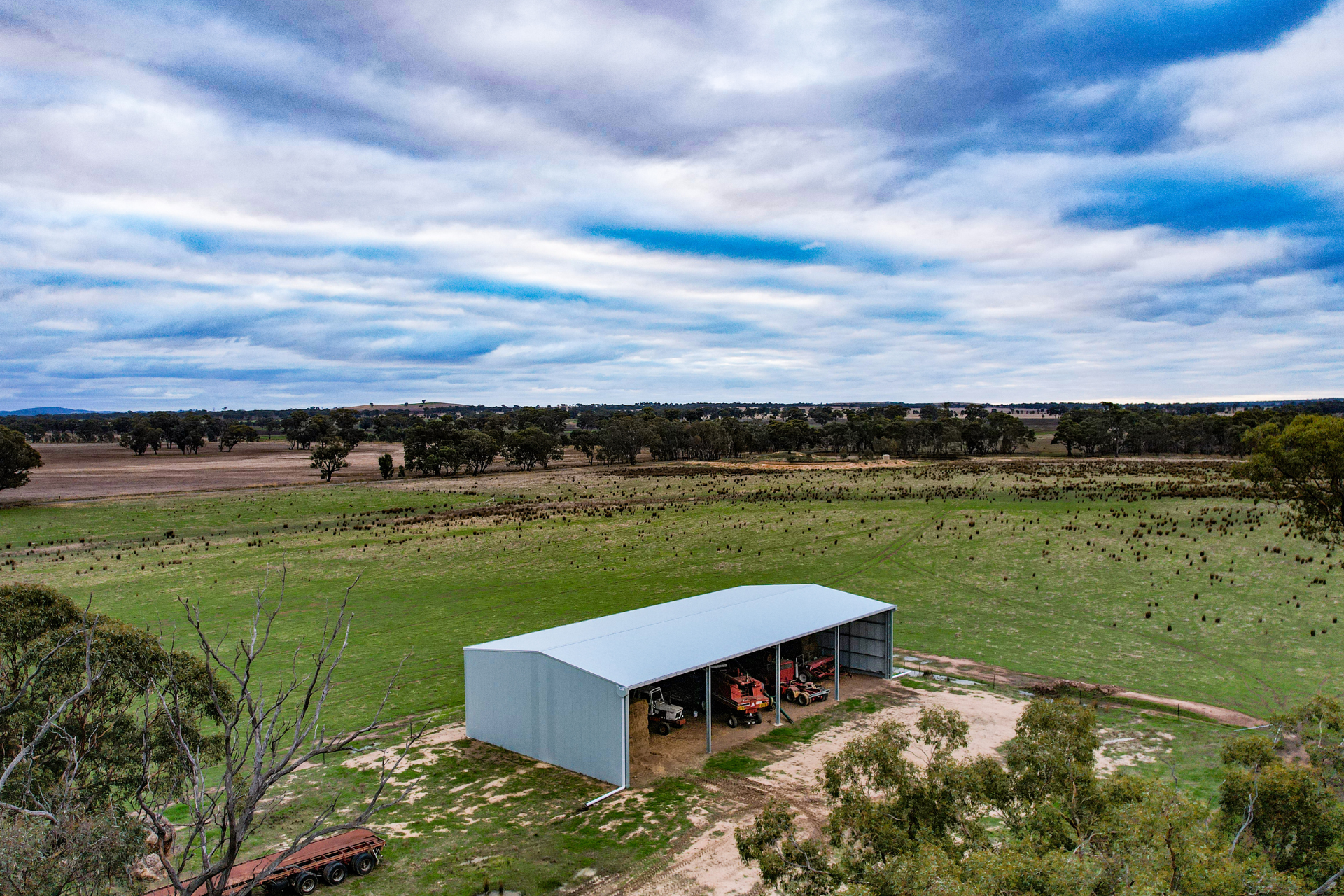 You are currently viewing 32m x 15m x 6m machinery shed
