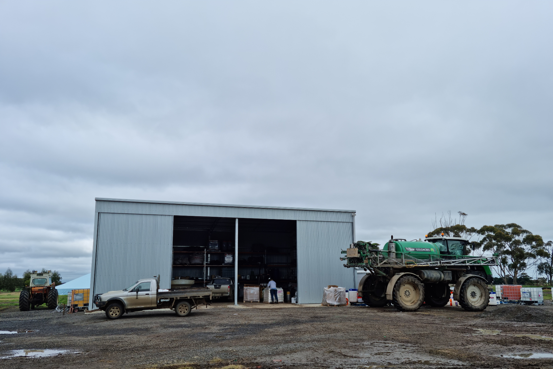 Building A Chemical Shed - Gallery 2