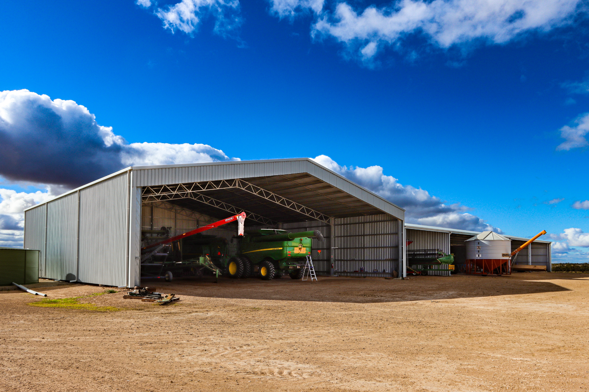 You are currently viewing 24m x 24m x 6m machinery shed