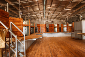 Shearing shed modules versus custom fit outs