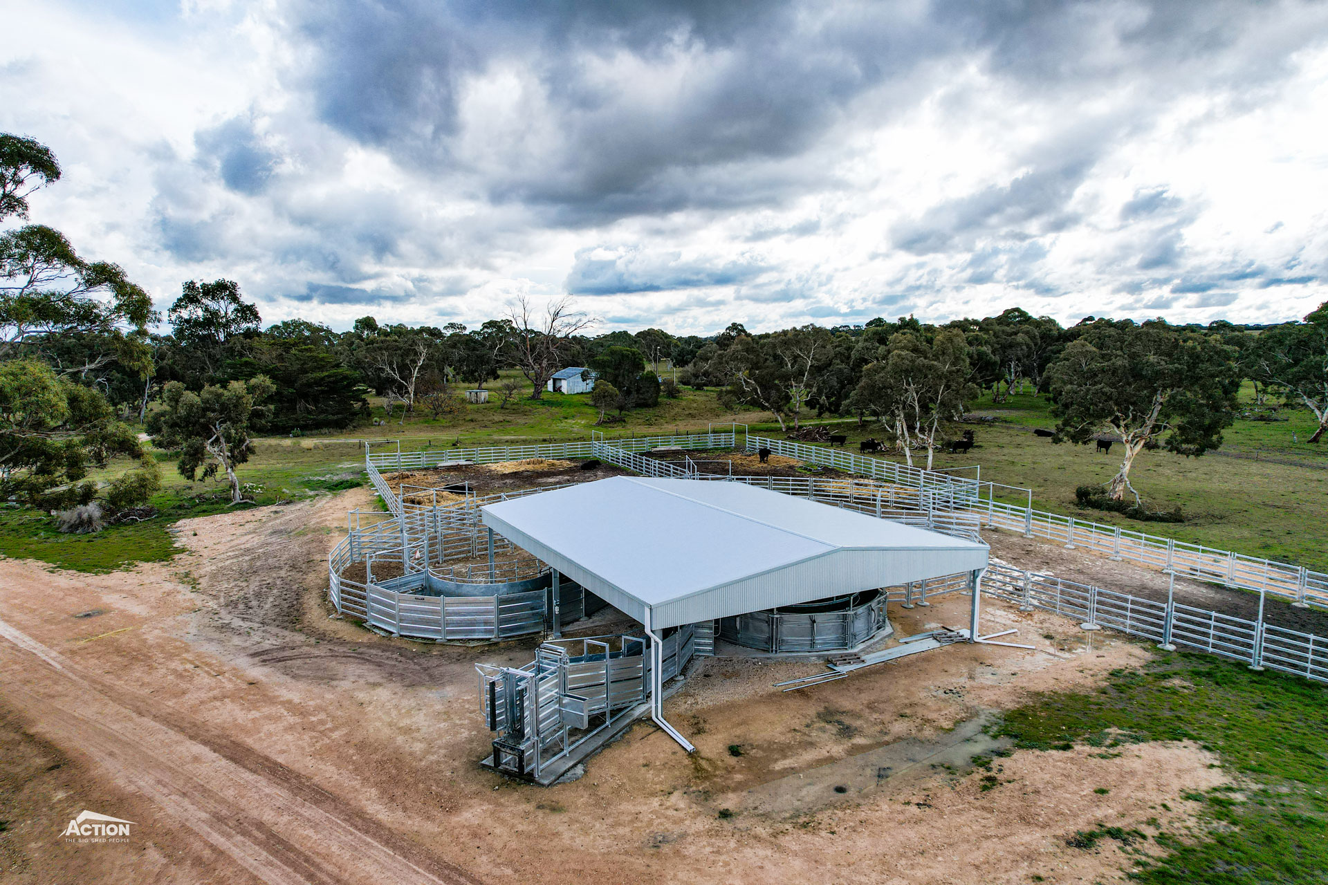 You are currently viewing 18m x 15m x 3.8m cattle yard cover
