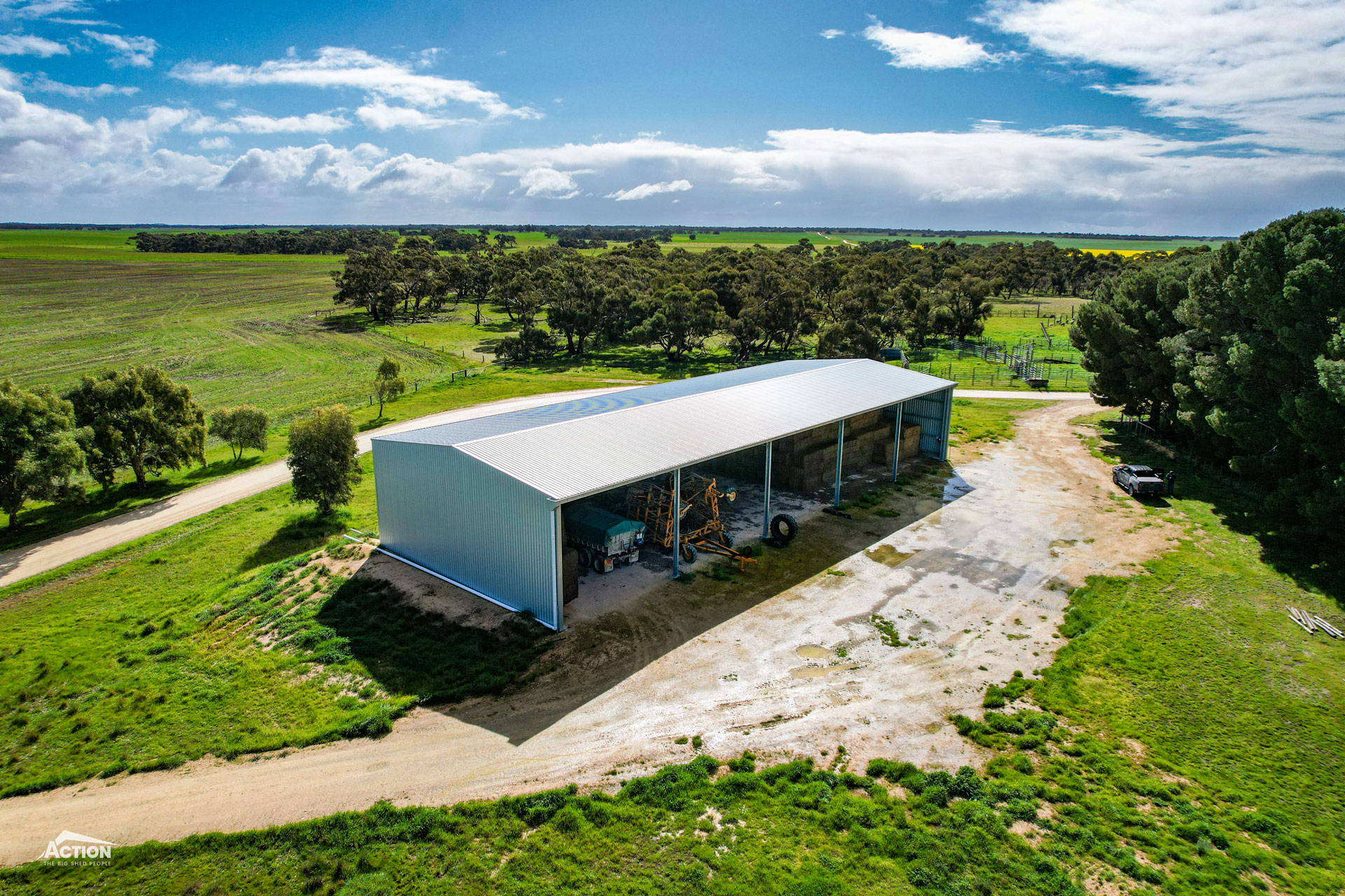 You are currently viewing 15m x 32m x 6m hay shed