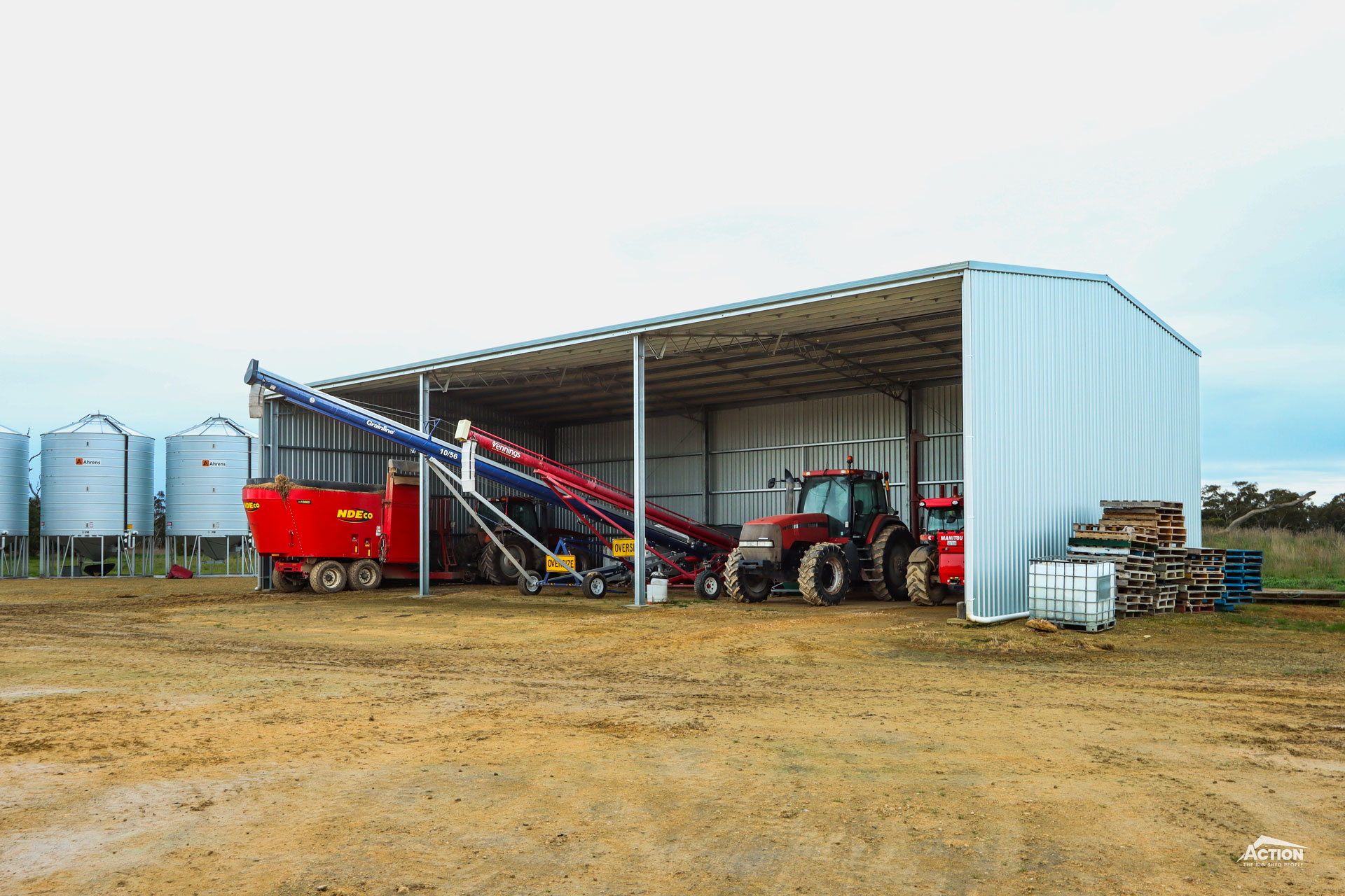 You are currently viewing 24m x 12m x 6m hay shed
