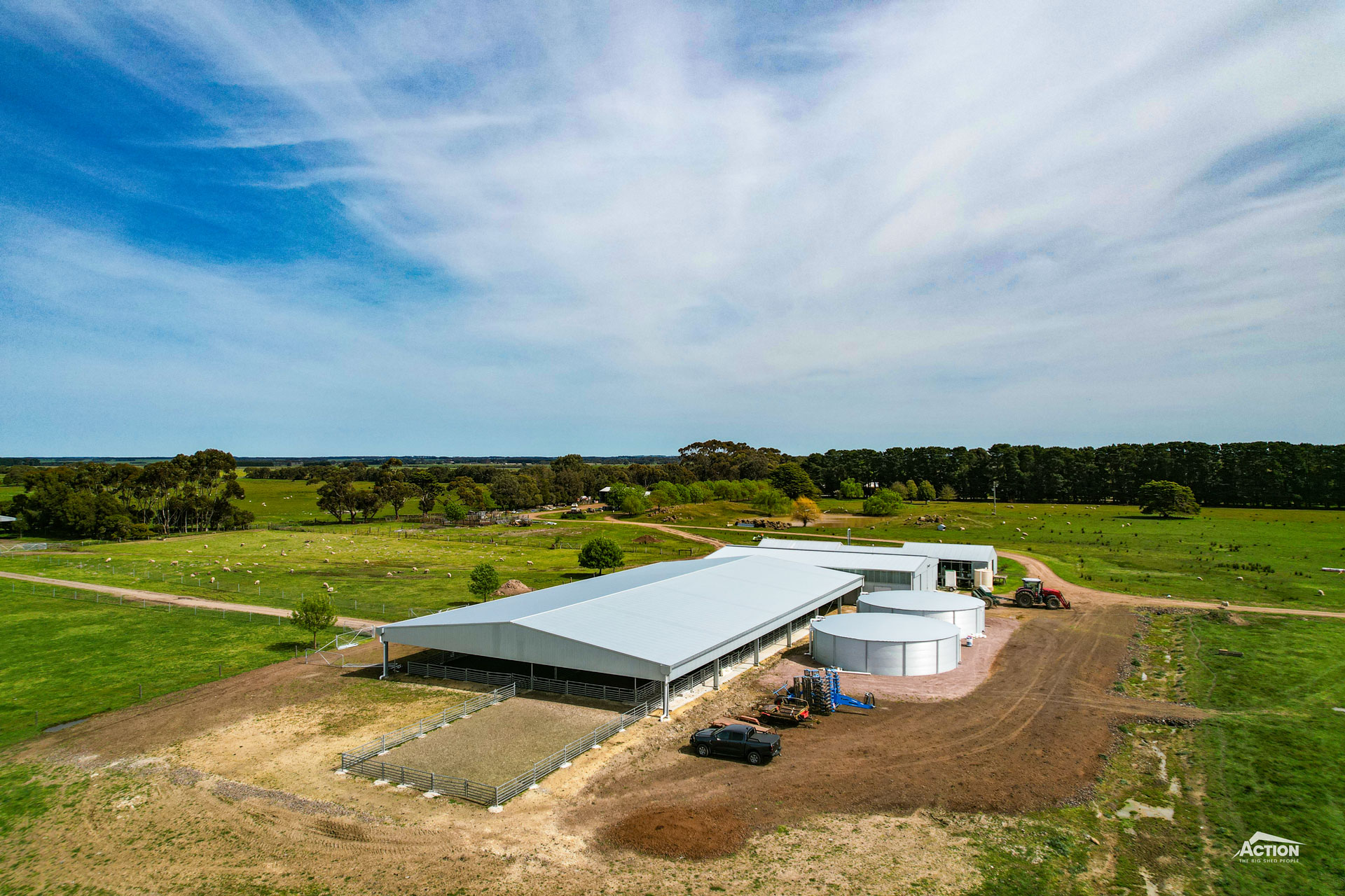 You are currently viewing 50m x 27m x 3.5m sheep yard cover