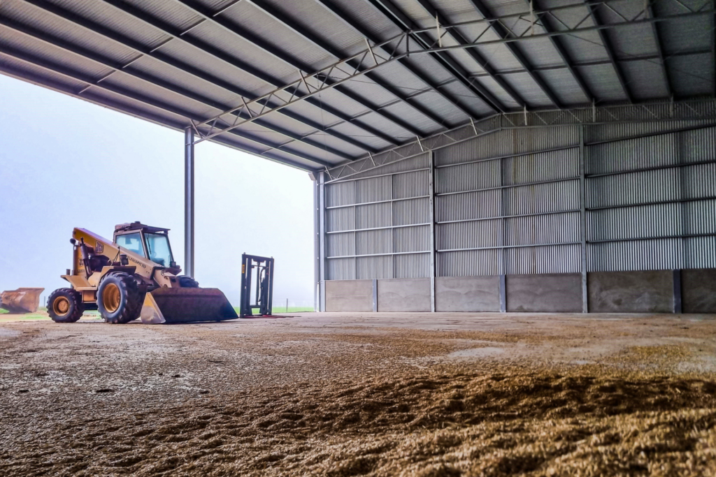 Grain Shed Wall Option - Self Supporting