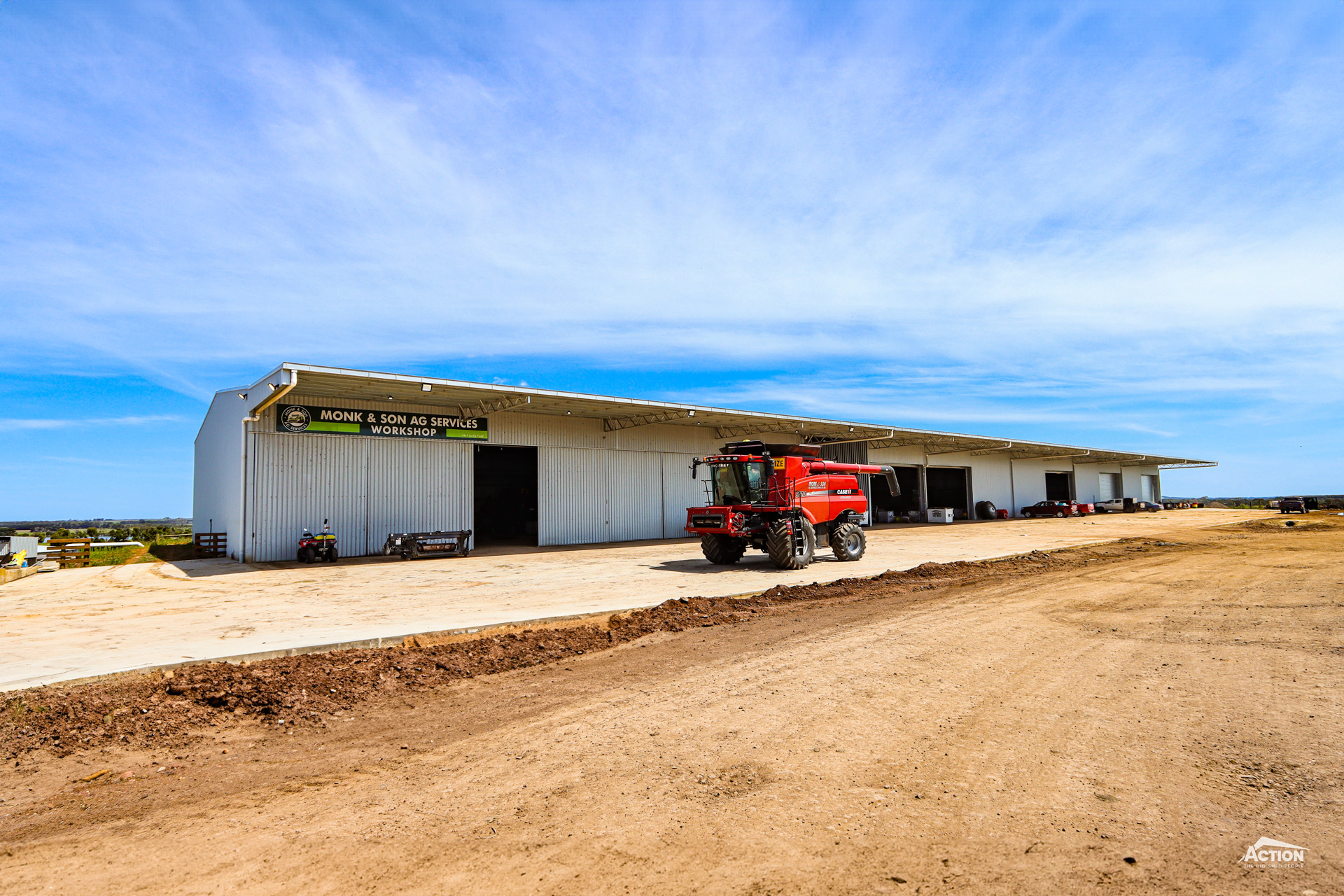 You are currently viewing 126m x 27m x 7.5m workshop shed