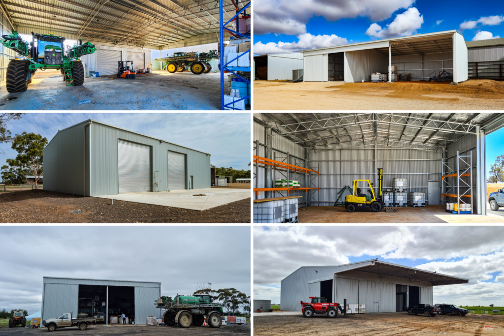 Farm Chemical shed projects