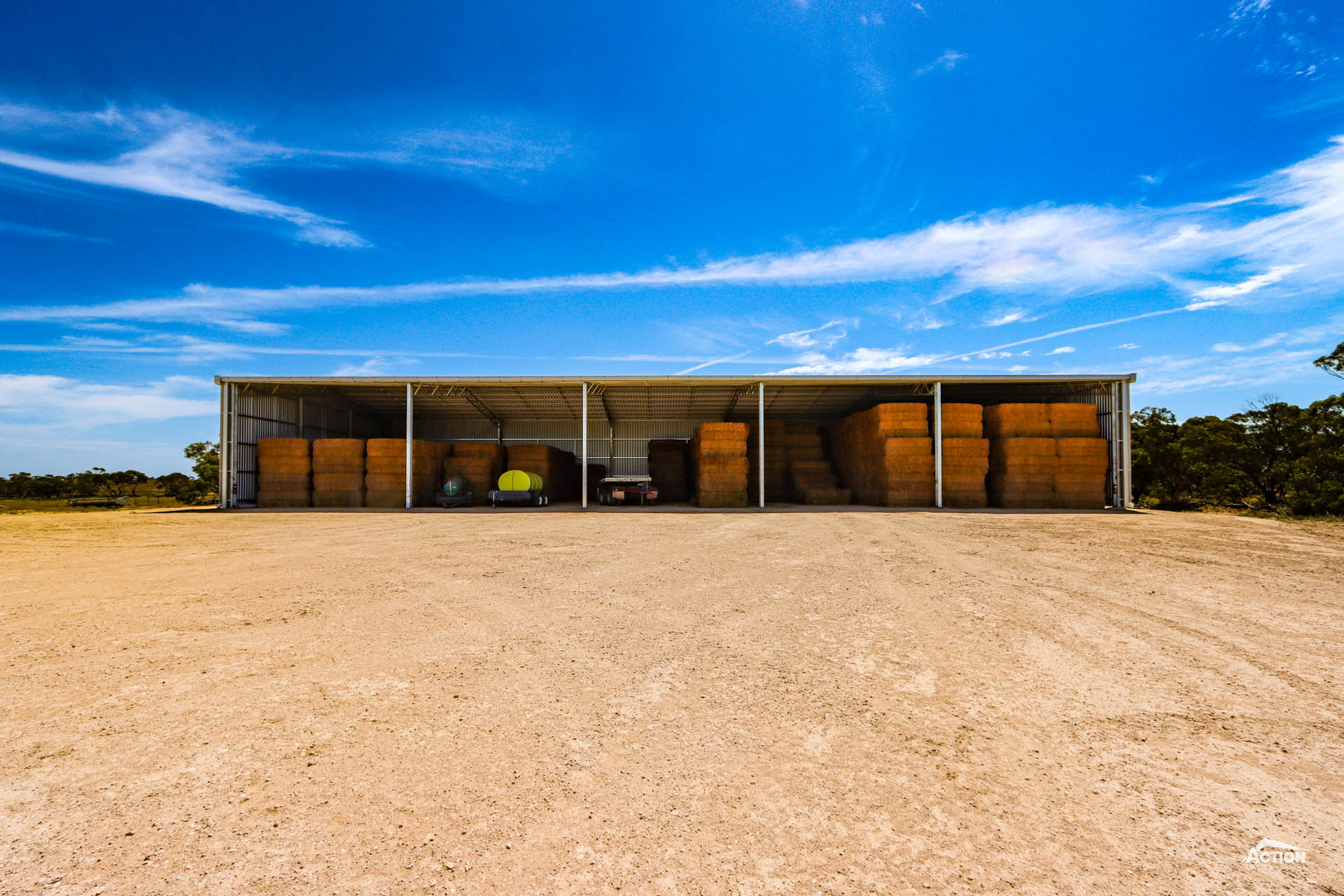 Open Bay Sheds