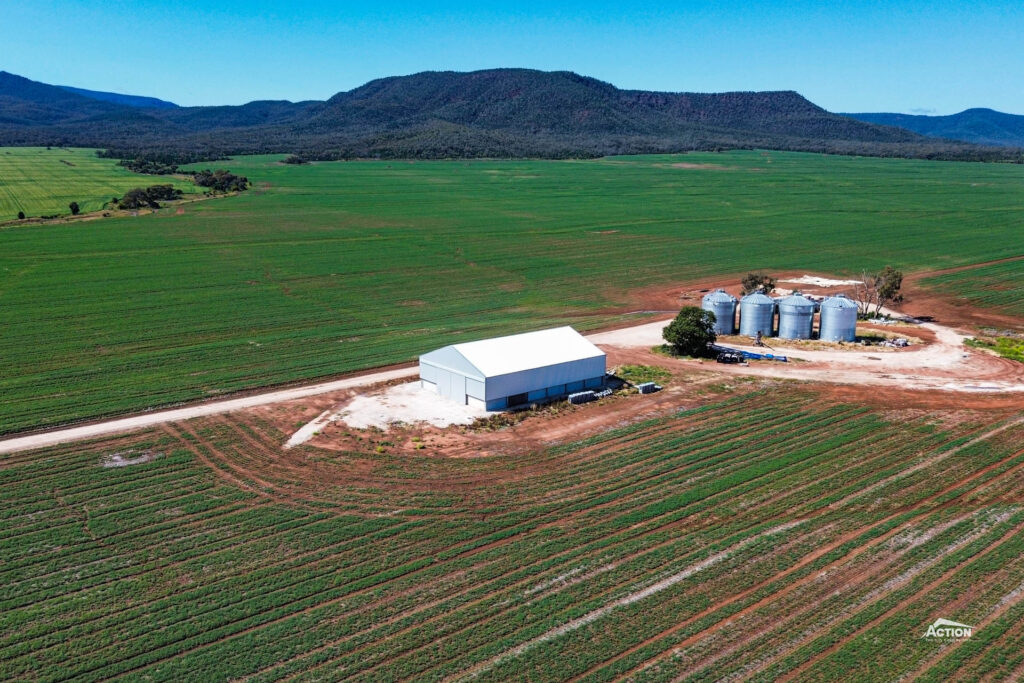 Fertiliser/Grain shed