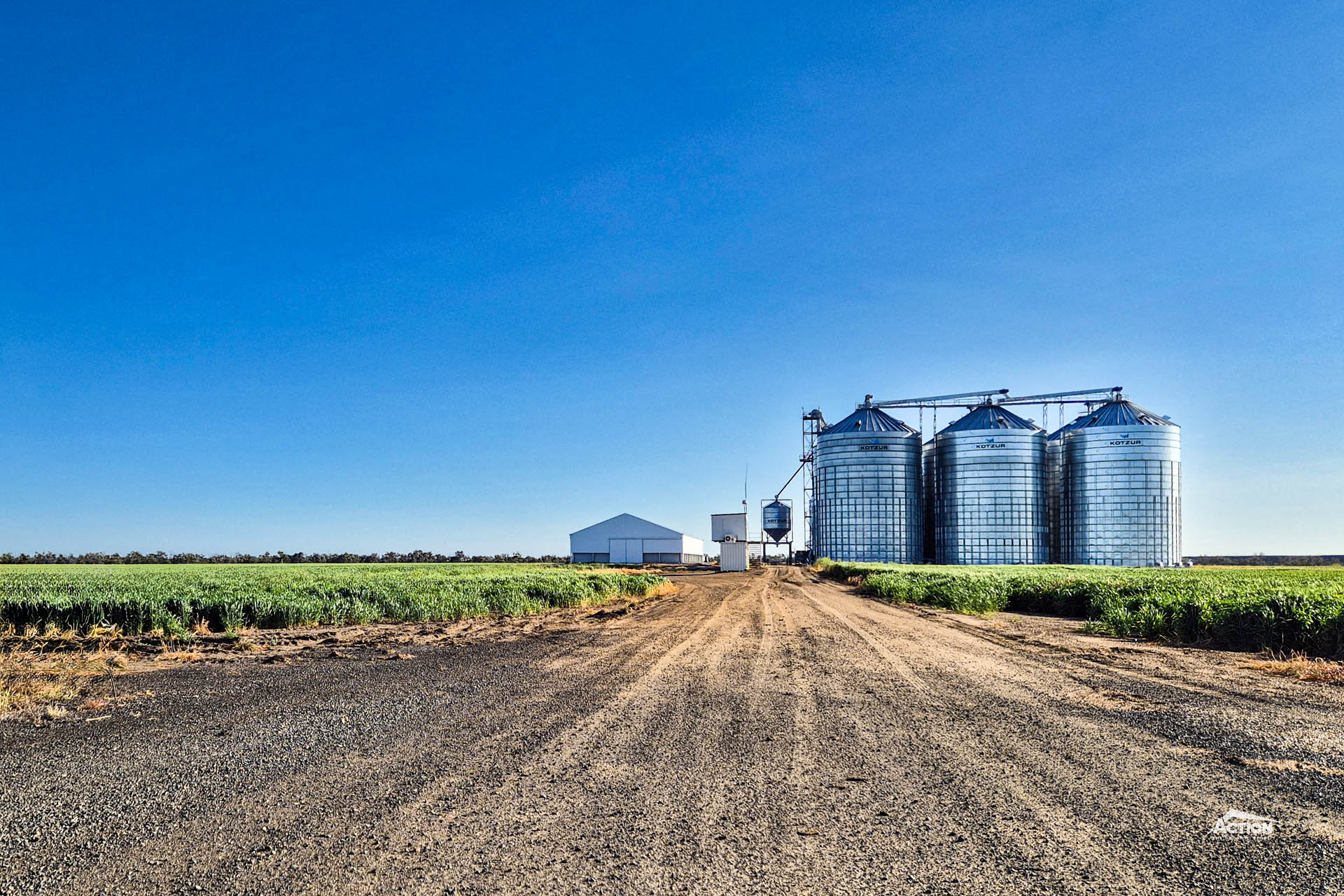 Grain Sheds Versus Grain Silos