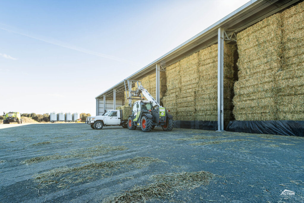 cost to build a hay shed