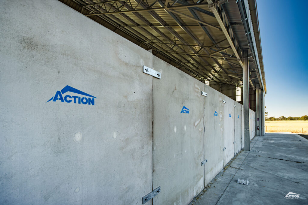 Action Concrete L-walls