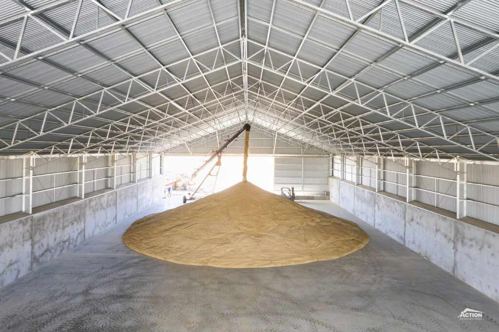 Internal Grain Shed