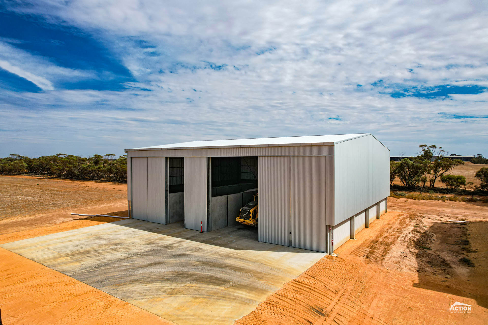Segregated fert shed