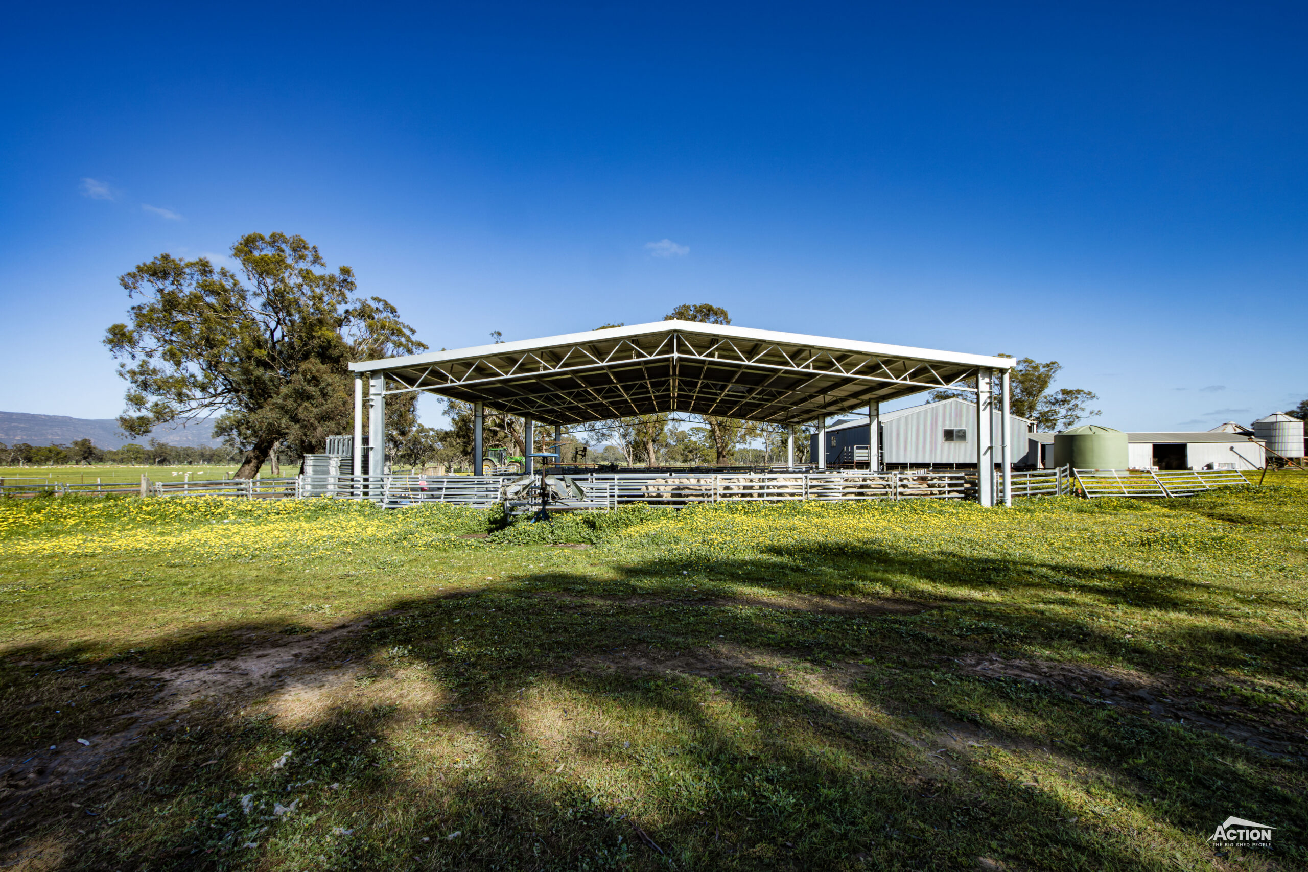 You are currently viewing 15m x 24m x 3.5m Sheep Yard Cover